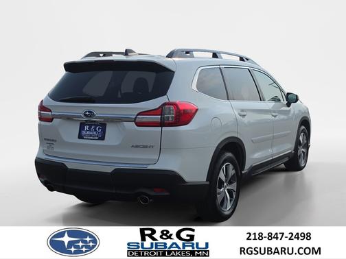 Crystal White Pearl 2022 Subaru Ascent Premium, LOW MILES, Option 12