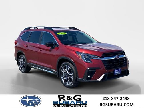 Crimson Red Pearl 2024 Subaru Ascent Limited, LOW MILES, Option 21