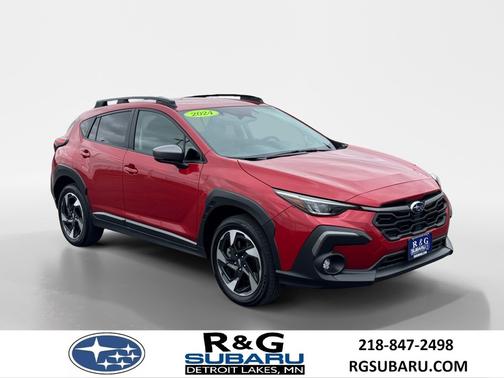 Lithium Red Pearl 2024 Subaru Crosstrek Limited, LOW MILES, Option 31