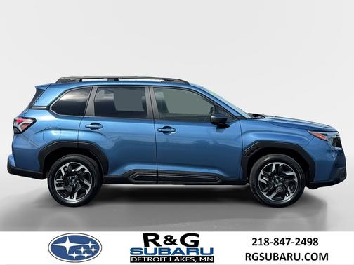 Horizon Blue Pearl 2025 Subaru Forester Limited, LOW MILES, Option 42