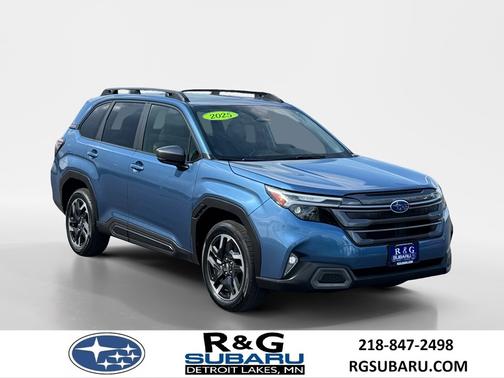 Horizon Blue Pearl 2025 Subaru Forester Limited, LOW MILES, Option 42