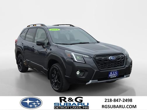 Magnetite Gray Metallic 2024 Subaru Forester Wilderness, HITCH, Option 22