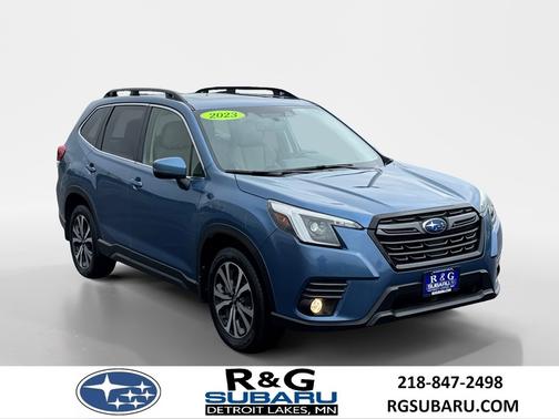 Horizon Blue Pearl 2023 Subaru Forester Limited, LOW MILES, Option 32