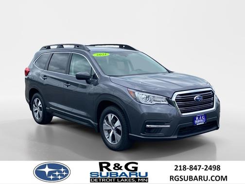 Magnetite Gray Metallic 2021 Subaru Ascent Premium, LOW MILES, Option 12