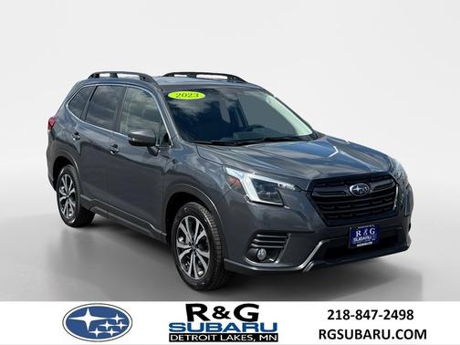 Magnetite Gray Metallic 2023 Subaru Forester Limited, Navigation, Option 32