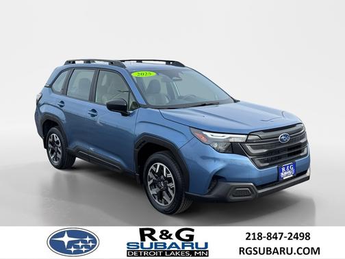 Horizon Blue Pearl 2025 Subaru Forester Base, LOW MILES, Option 1