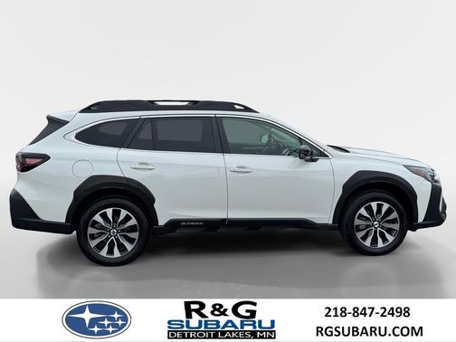 Crystal White Pearl 2025 Subaru Outback Limited, LOW MILES, Option 34