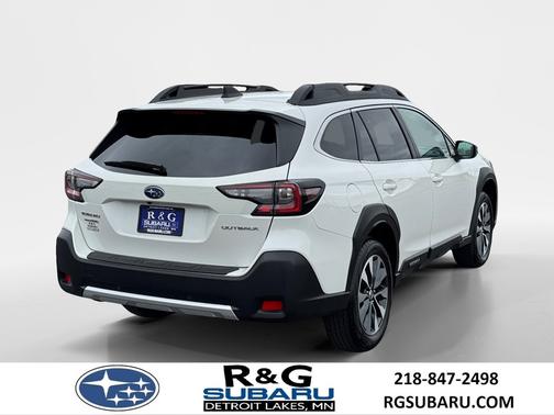 Crystal White Pearl 2025 Subaru Outback Limited, LOW MILES, Option 34