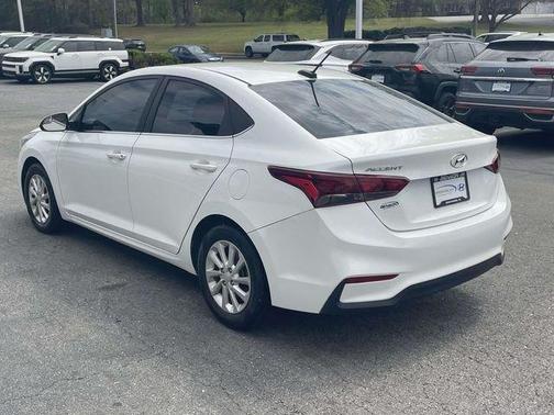 Frost White Pearl 2019 Hyundai Accent SEL