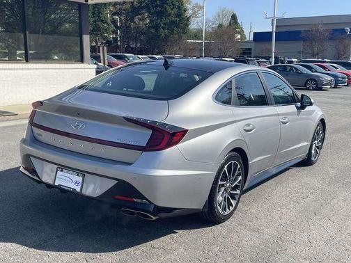 Shimmering Silver 2021 Hyundai SONATA Limited