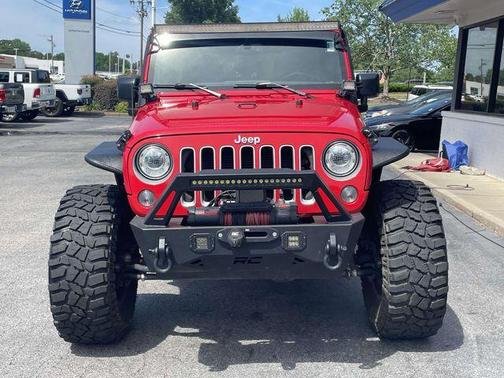 Firecracker Red Clearcoat 2017 Jeep Wrangler Unlimited Sahara