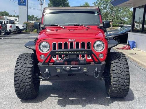 Firecracker Red Clearcoat 2017 Jeep Wrangler Unlimited Sahara