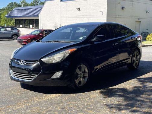 Midnight Black 2013 Hyundai ELANTRA GLS