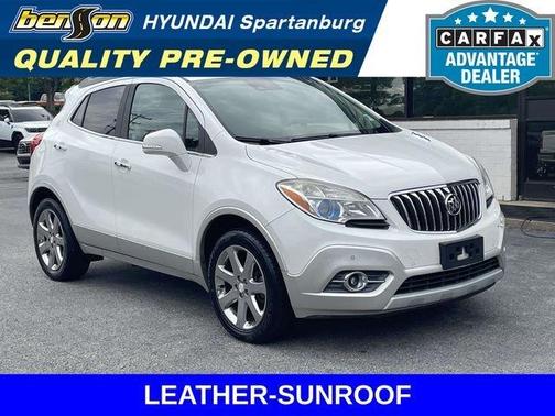 White Pearl Tri-Coat 2014 Buick Encore Premium