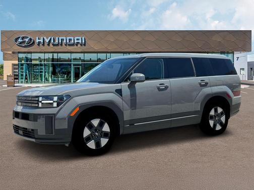 Gray 2026 Hyundai SANTA FE HEV SE