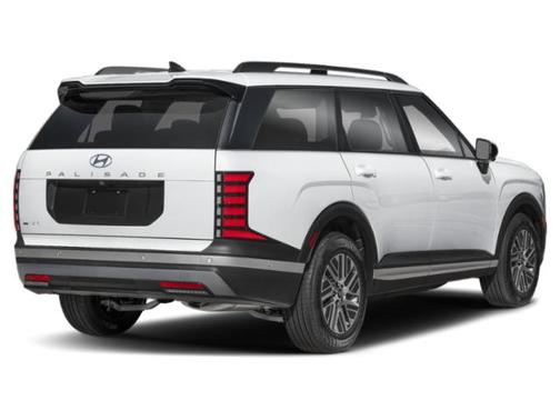 White 2026 Hyundai Palisade Hybrid 7P