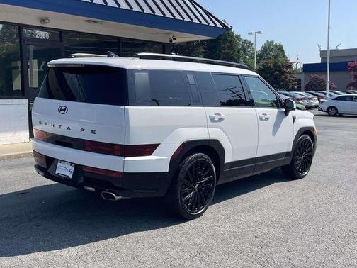 White 2024 Hyundai SANTA FE Calligraphy
