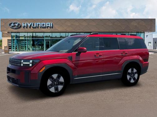 Red 2026 Hyundai SANTA FE HEV SEL