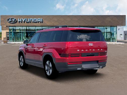 Red 2026 Hyundai SANTA FE HEV SEL