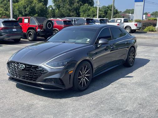 Gray 2021 Hyundai SONATA Limited