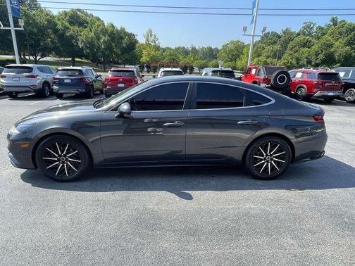 Gray 2021 Hyundai SONATA Limited