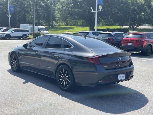 Gray 2021 Hyundai SONATA Limited