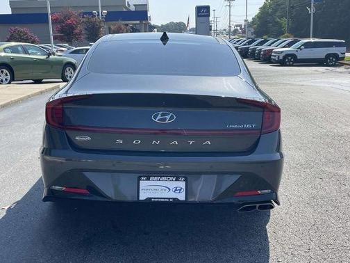 Gray 2021 Hyundai SONATA Limited