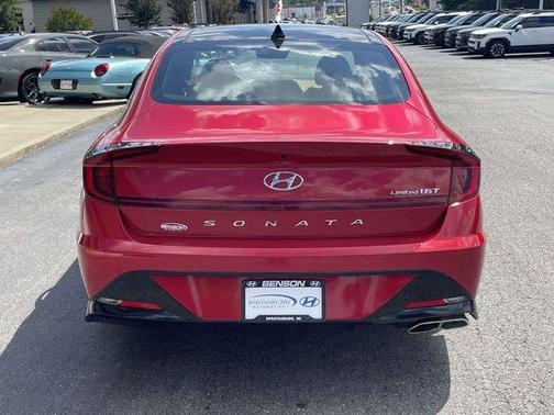 Calypso Red 2021 Hyundai SONATA Limited