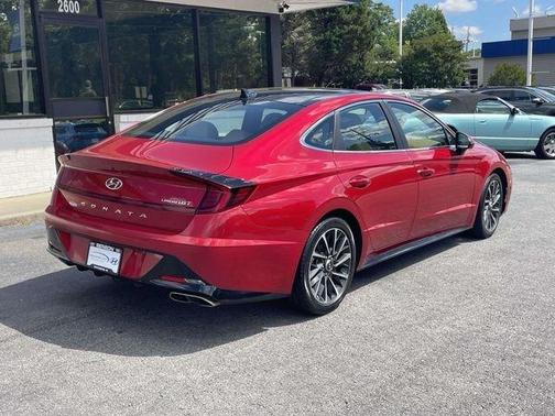 Calypso Red 2021 Hyundai SONATA Limited