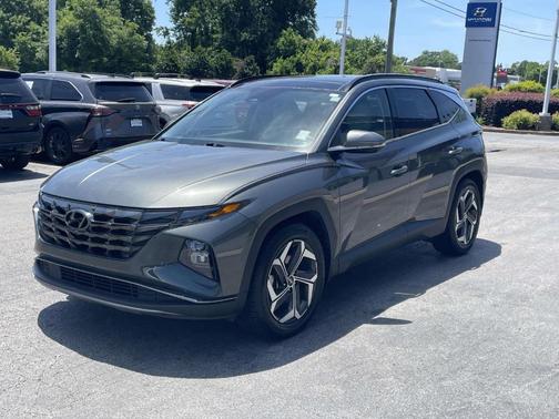 Amazon Gray 2022 Hyundai TUCSON Limited