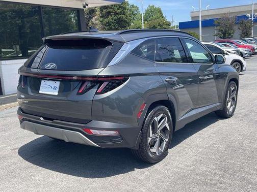 Amazon Gray 2022 Hyundai TUCSON Limited