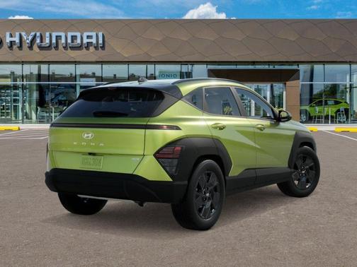 Yellow 2026 Hyundai KONA SEL Sport
