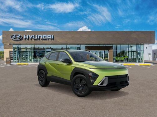 Yellow 2026 Hyundai KONA SEL Sport