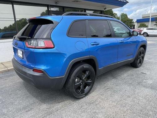 Hydro Blue Pearlcoat 2021 Jeep Cherokee Latitude Plus