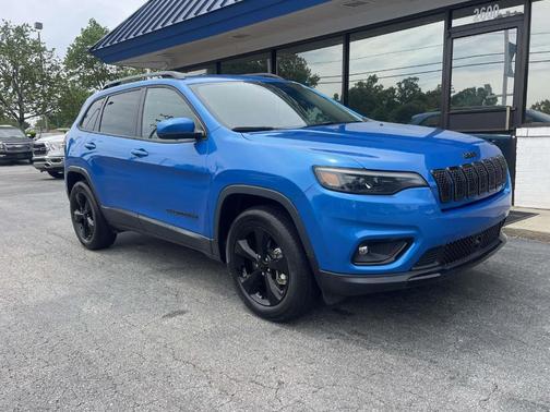 Hydro Blue Pearlcoat 2021 Jeep Cherokee Latitude Plus
