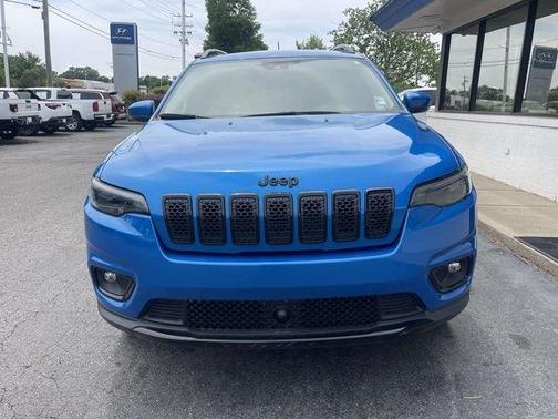 Hydro Blue Pearlcoat 2021 Jeep Cherokee Latitude Plus