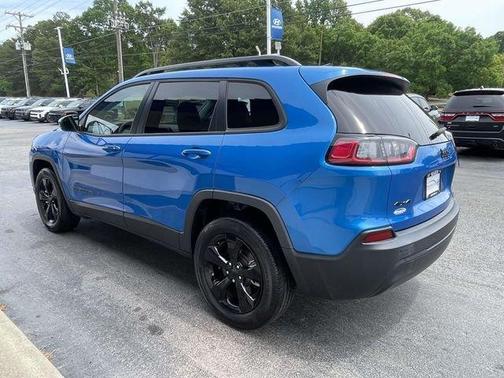 Hydro Blue Pearlcoat 2021 Jeep Cherokee Latitude Plus