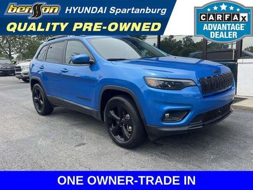 Hydro Blue Pearlcoat 2021 Jeep Cherokee Latitude Plus