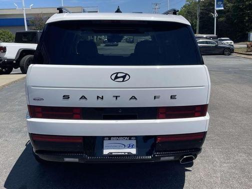 White 2024 Hyundai SANTA FE Calligraphy