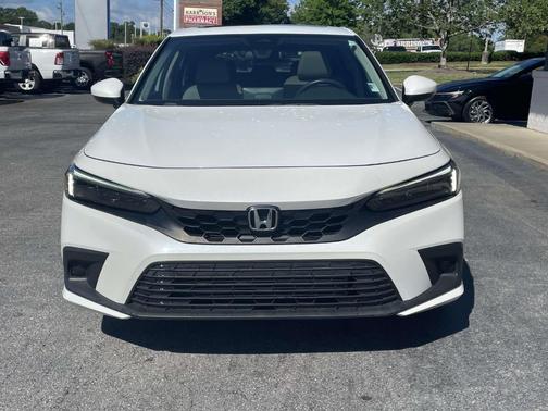 Platinum White Pearl 2024 Honda Civic EX-L