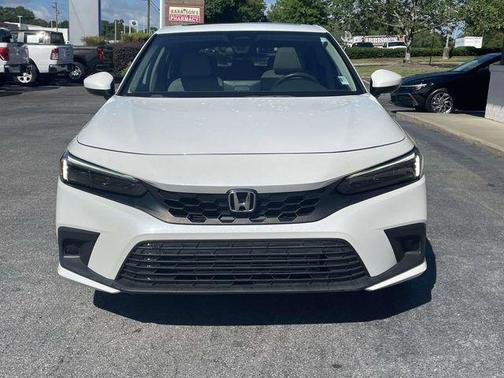Platinum White Pearl 2024 Honda Civic EX-L