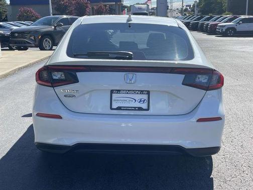 Platinum White Pearl 2024 Honda Civic EX-L