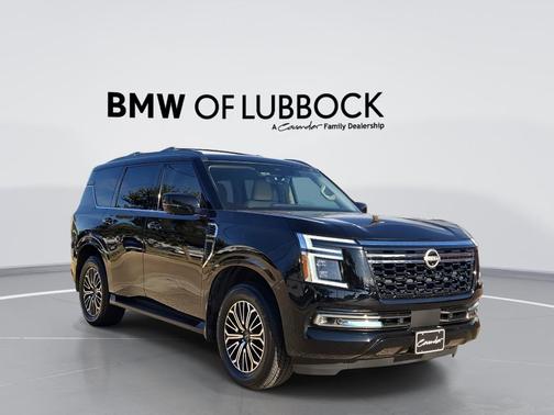 Black 2025 Nissan Armada Platinum