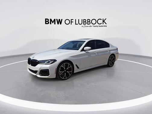 Alpine White 2023 BMW 540 i xDrive