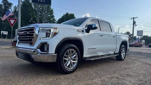 Summit White 2021 GMC Sierra 1500 SLT