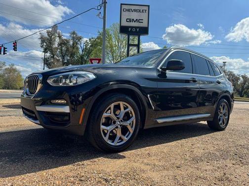 Black Sapphire Metallic 2021 BMW X3 sDrive30i