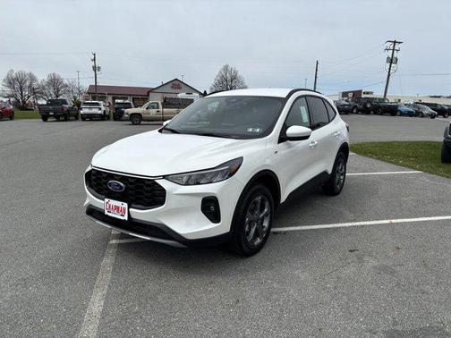 star white metallic tri-coat 2026 Ford Escape ST-Line Select