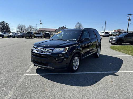 Shadow Black 2018 Ford Explorer XLT