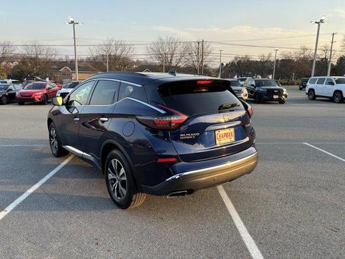Deep Ocean Blue Pearl 2023 Nissan Murano SV Intelligent AWD