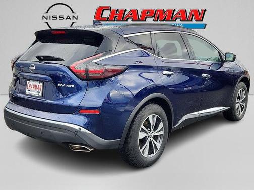 Deep Ocean Blue Pearl 2023 Nissan Murano SV Intelligent AWD